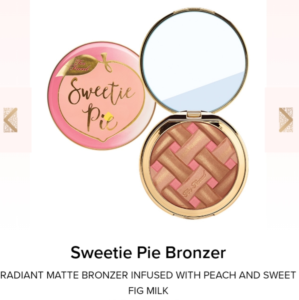 Too faced sweetie pie bronzer